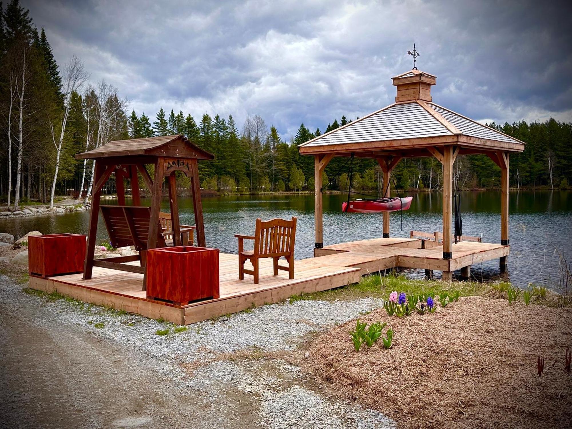 Vila Domaine Gagnon Saint Sebastien Exteriér fotografie