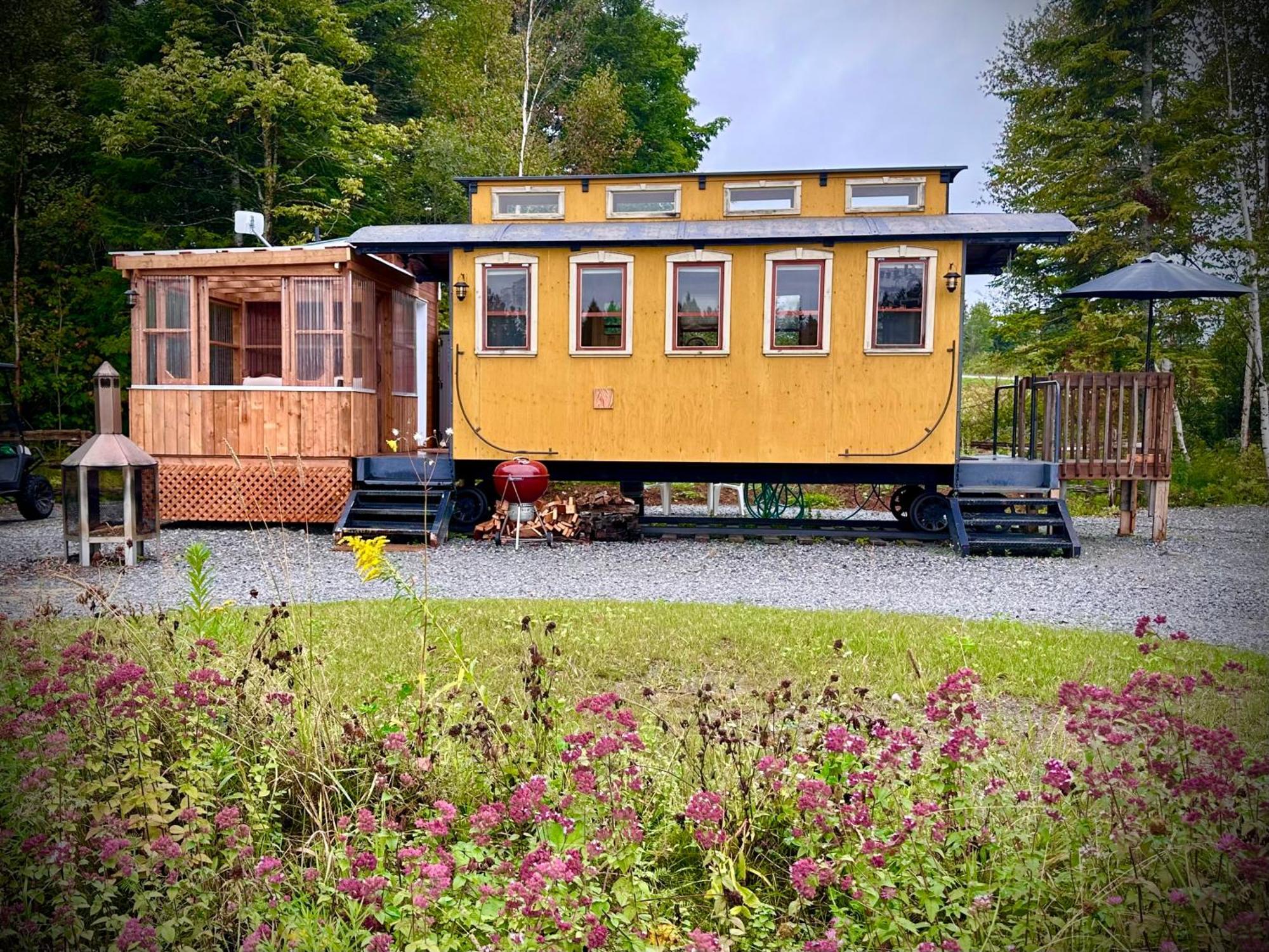 Vila Domaine Gagnon Saint Sebastien Exteriér fotografie