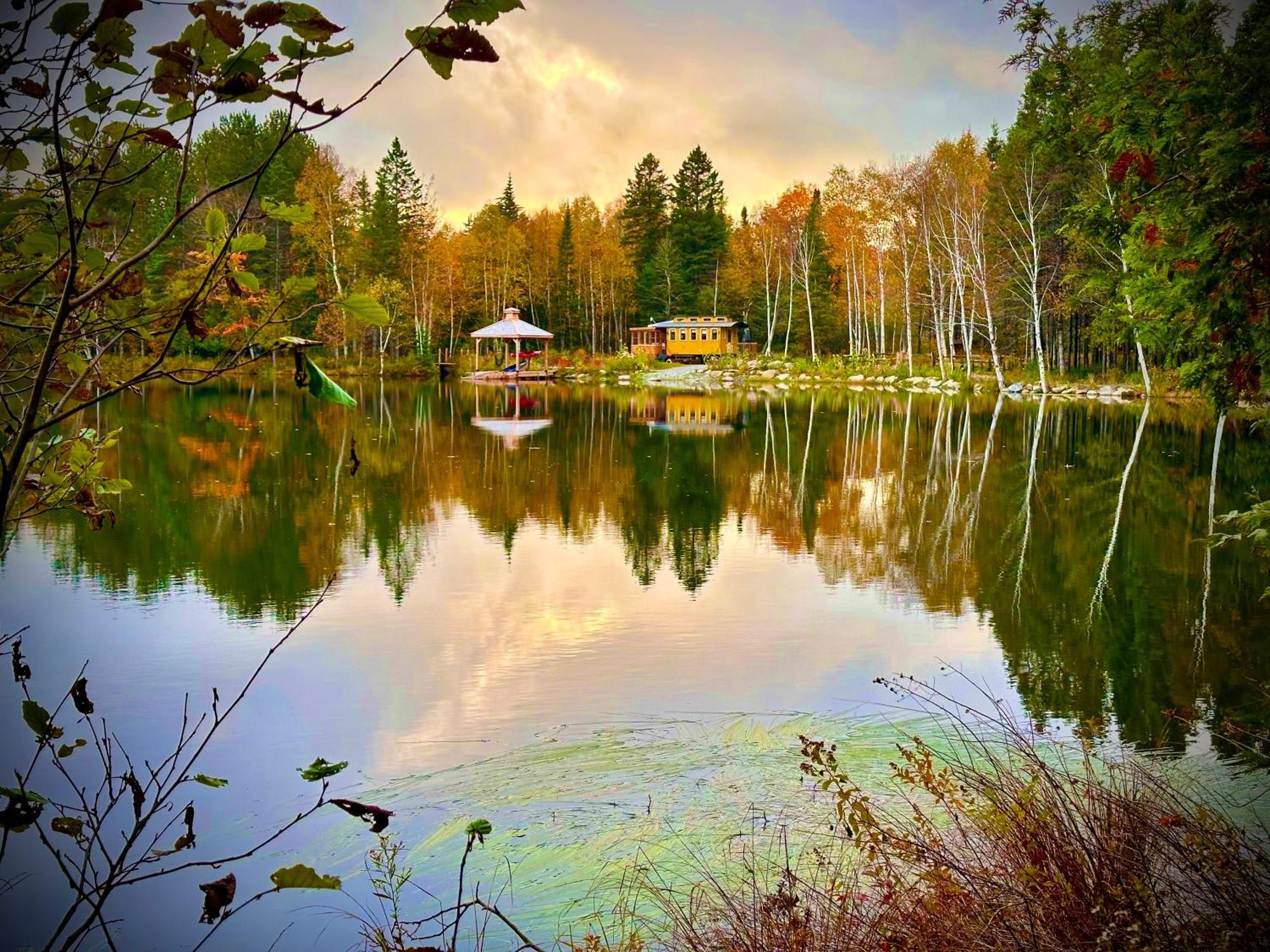 Vila Domaine Gagnon Saint Sebastien Exteriér fotografie