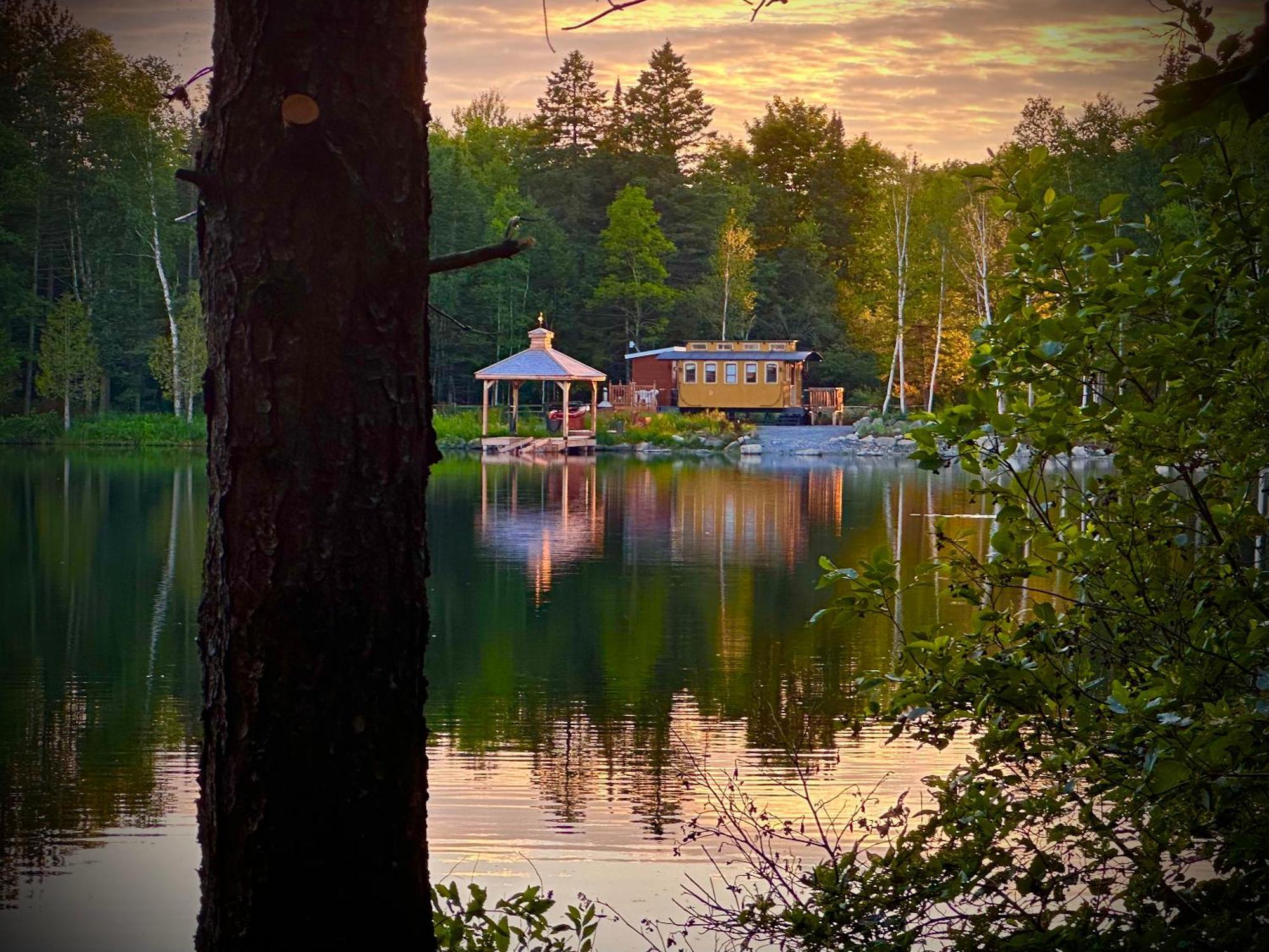 Vila Domaine Gagnon Saint Sebastien Exteriér fotografie