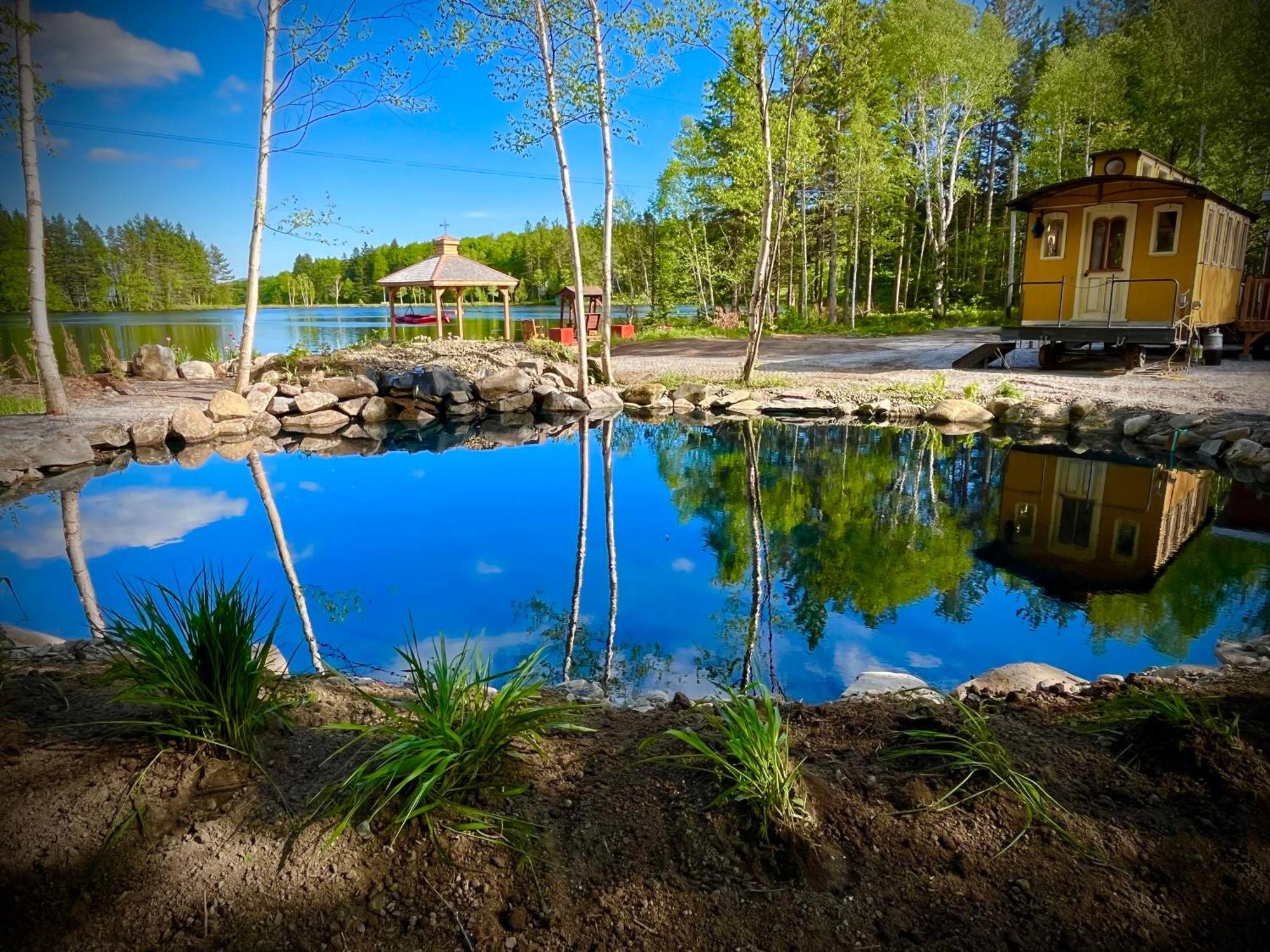 Vila Domaine Gagnon Saint Sebastien Exteriér fotografie