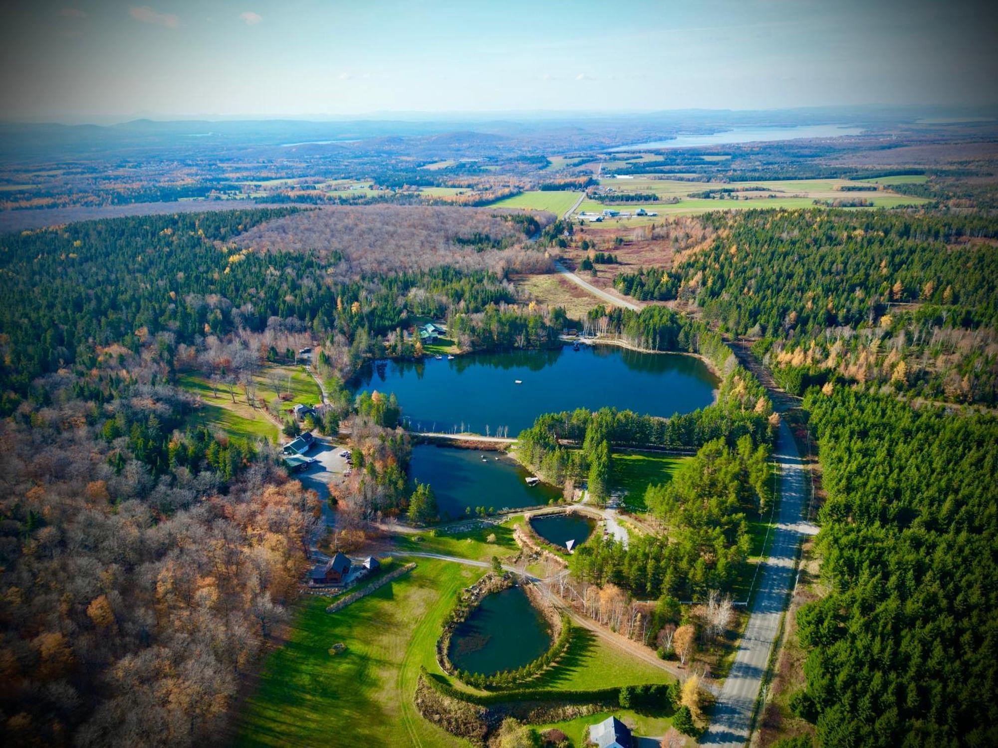 Vila Domaine Gagnon Saint Sebastien Exteriér fotografie